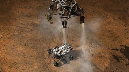 Advanced Rover, Curiosity Landed on Mars
