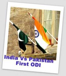 India Vs pakistan First ODI