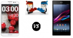 High End Brand Fight: Sony Xperia Z Ultra vs LG Optimus G Pro E988
