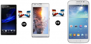 Sony Xperia C vs Sony Xperia SP vs Samsung Galaxy Mega 5.8 Duos I9152