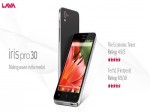 Luring Lava smart phones at discount offer price in Flipkart.com : Grab latest Lava Iris Pro 30 for INR 15,499 only