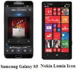 Samsung Galaxy S5 Vs Nokia Lumia Icon- Galaxy Gobble Bolt Of Lumia