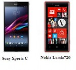 ﻿World’s Best phone brands Sony Xperia C VS Nokia Lumia720